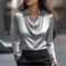 Harajuku Y2k Top Shirts for Women Clothing Vintage Clothes Casual Tshirt Fashion Elegant Autumn Tees T-Shirts Streetwear