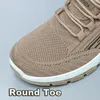 Oulylan Outdoor Männer Wandern Atmungsaktive Turnschuhe Sommer Dicken Sohlen Laufschuhe Reine Farbe Casual Sport Schuhe Größe 39-44