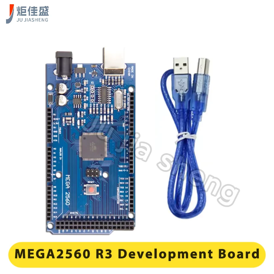 MEGA2560 R3 CH340G avec câble de données carte de développement Open source pour carte de développement Arduino Mega R3 ESP8266