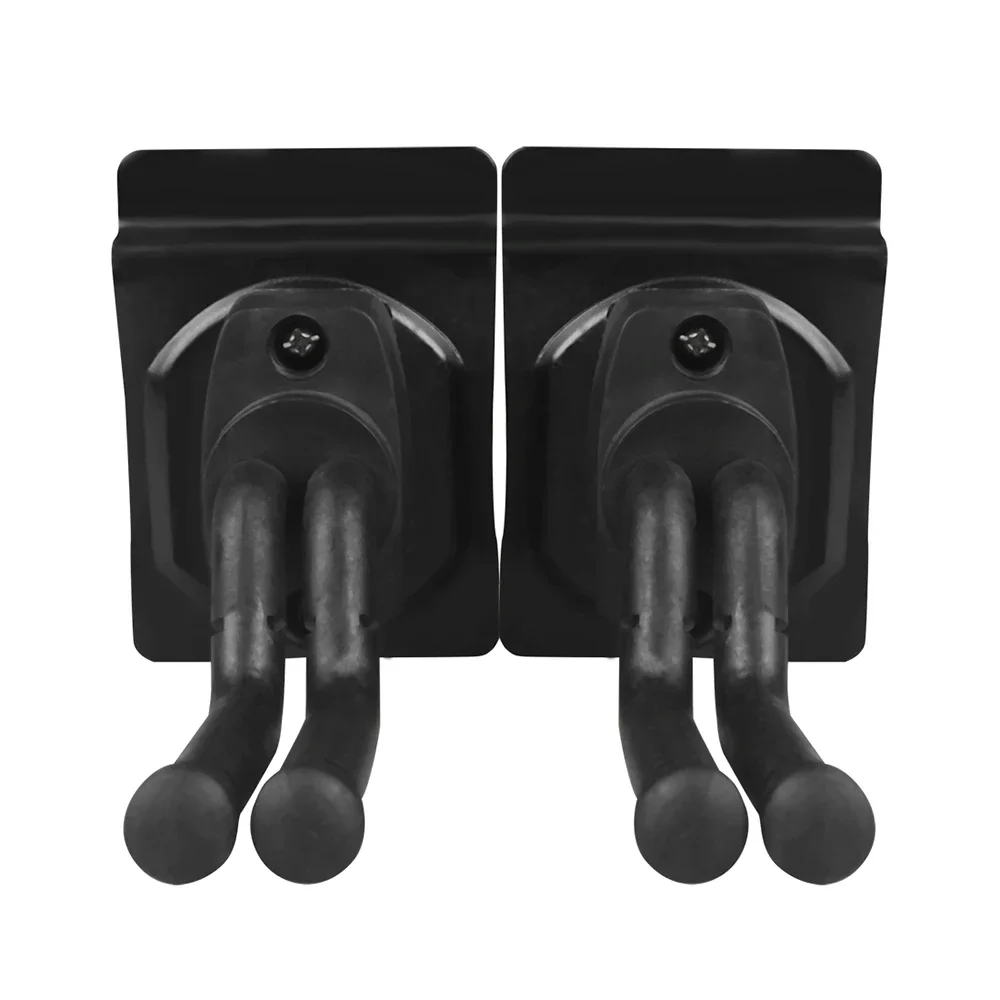 2Pcs Wand Halterung Gitarre Aufhänger Haken Metall Ständer String Instrument Zubehör Für Akustische Elektrische Gitarre Bass Ukulele Violine Image
