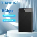 TISHRIC Custodia per disco rigido esterno Custodia per disco rigido portatile da 2,5 pollici Custodia esterna USB C per PC da gioco Laptop TV PS5 PS4
