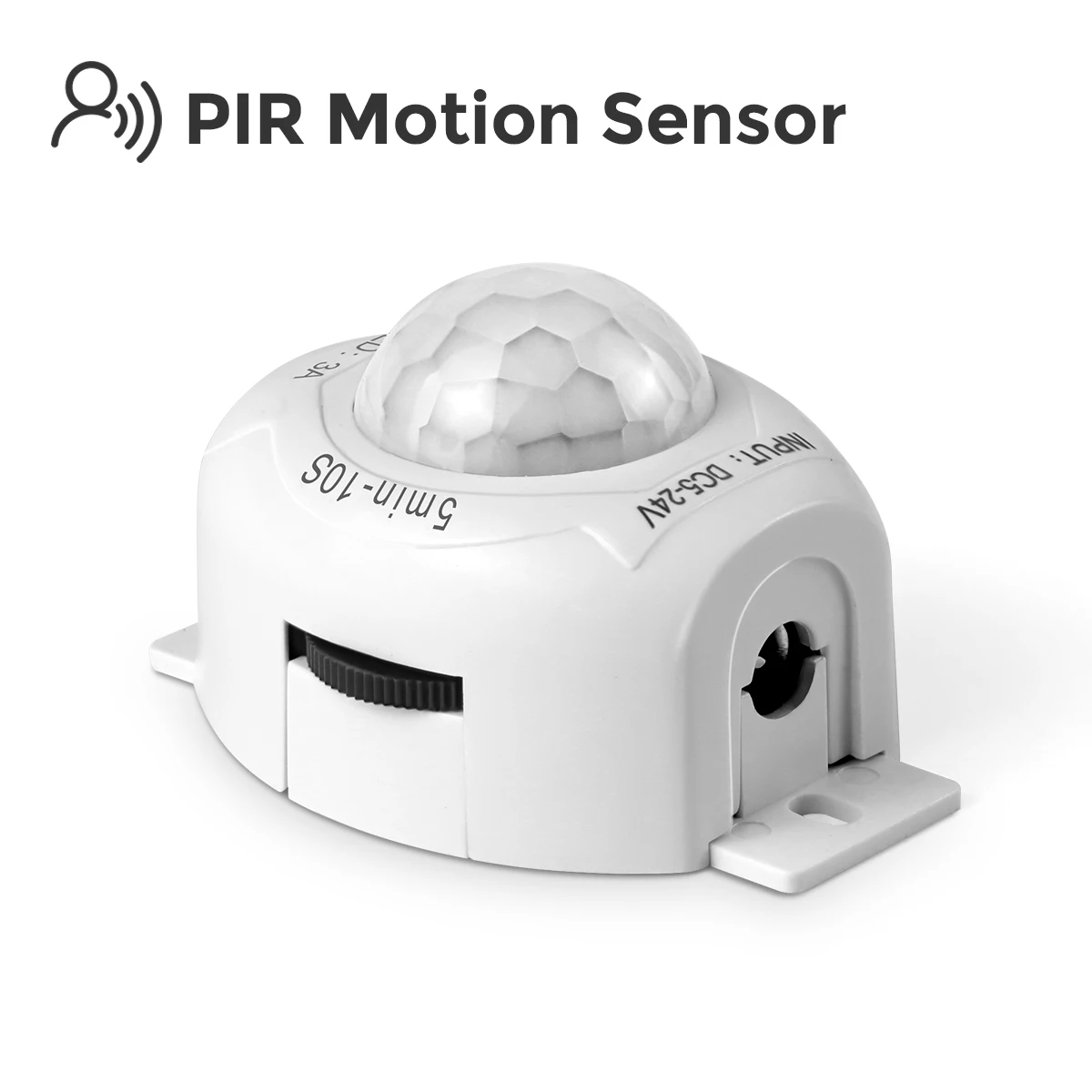 12-V-LED-Licht-Bewegungsmelder-Schalter, Infrarot-Induktionsdetektor, Lichtschalter, funktioniert nur bei Nacht oder dunkler Umgebung