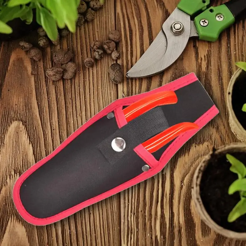 Canvas Gardening Scissors Bag Pruner Sheath Protective Cover Pruning Scissor Case Sheath Portable Holster Pruner Tool Bag