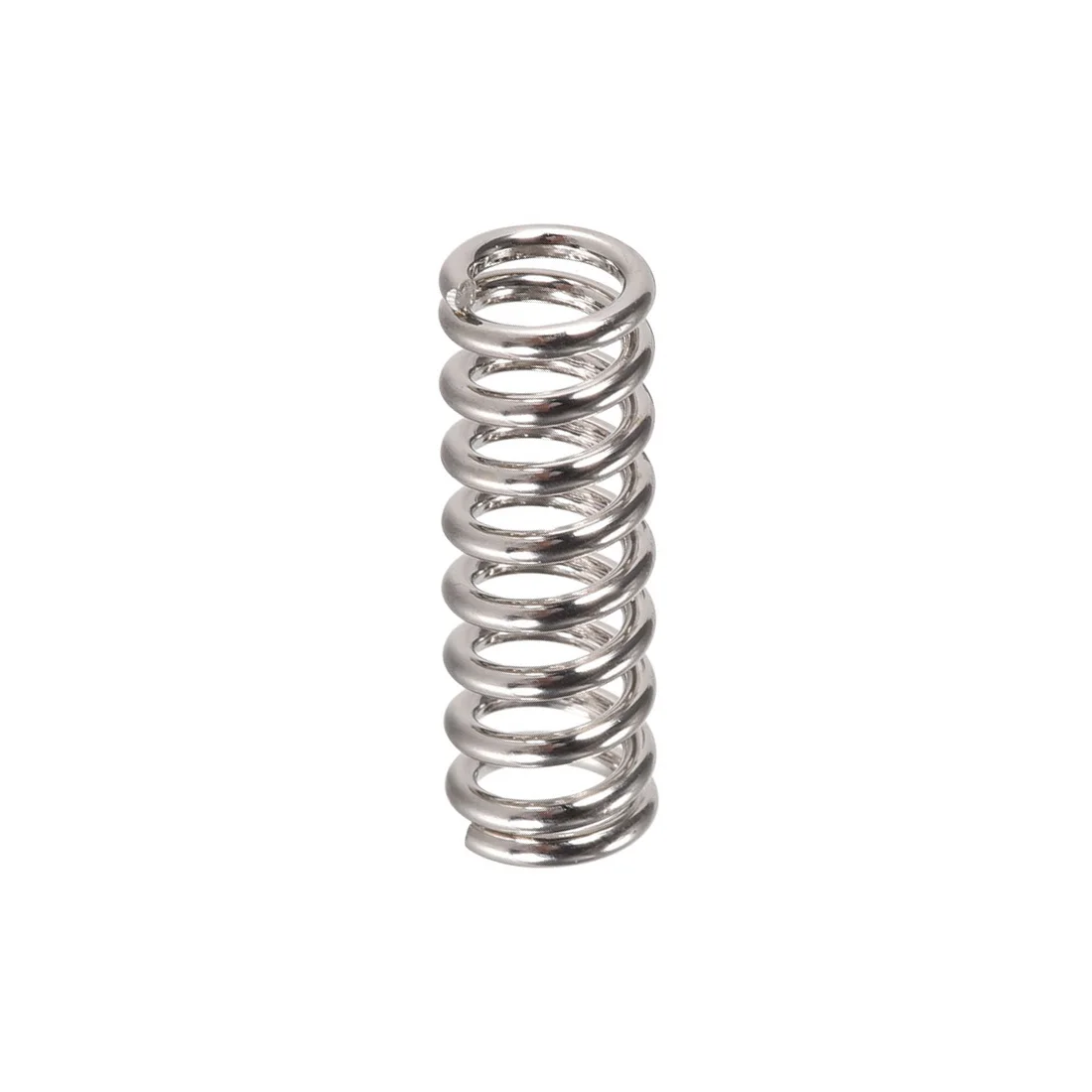 10–40 Stück 3D-Drucker-Teile, Federn, Extruder, Kompressionsstützfeder, 3D-Drucker, beheizte Bettfedern, 7,5 x 20 mm, silberfarbener Kohlenstoffstahl Image
