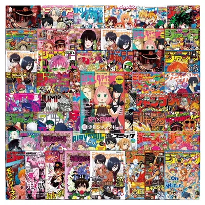 10/30/50 stücke Mix Anime Aufkleber Poster Jujutsu Kaisen Dragon Ball Aufkleber Laptop Motorrad Telefon Auto Wasserdichte Aufkleber kinder Spielzeug Image