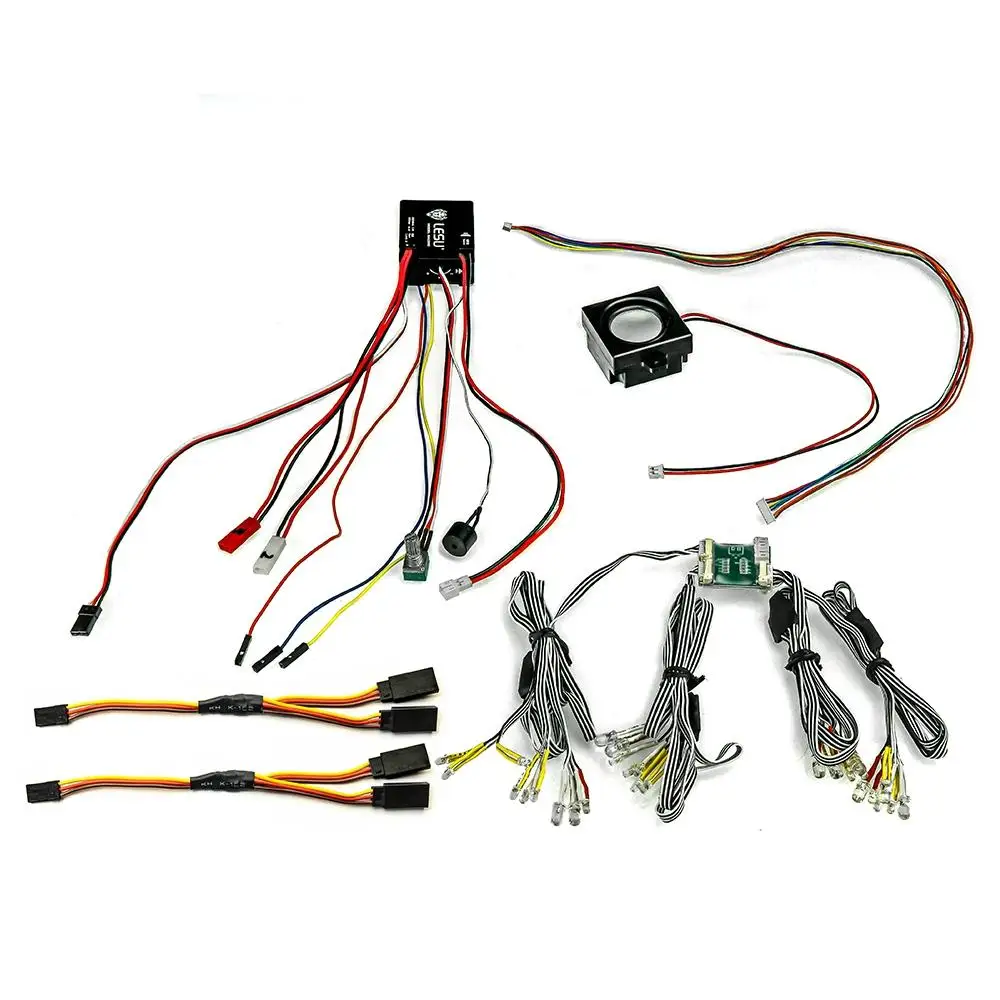 LESU integrierte Lichtgruppe Tongruppe Baugruppe CNC-Gehäuse Ouka L6 V6 V8 vier Soundeffekte LESU Image