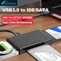 Cavo convertitore adattatore disco rigido USB 3.0 a SATA IDE per HDD/SSD da 3,5 pollici 2,5 pollici CD DVD ROM CD-RW Adattatore USB IDE SATA 3 in 1