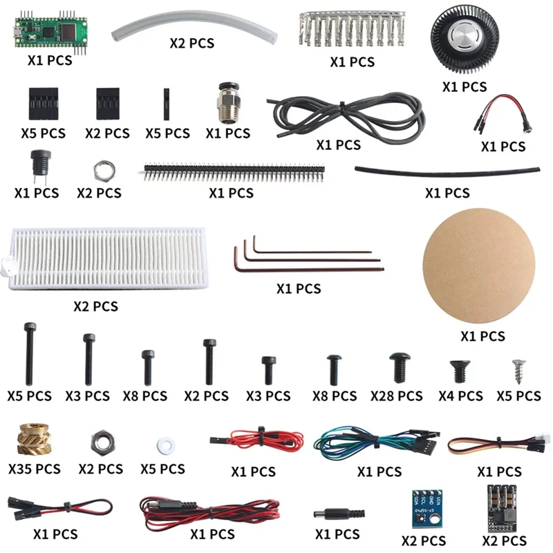 2025 Neu-Nevermore Stealthmax VORON Luftreiniger Hocheffizienter Geruchsaufnahmereiniger 3D-Druckerteile für Voron 300 mm Image