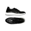 Caprice Damen Sneakers, Gr. 41, schwarz, Kunstleder, Leder