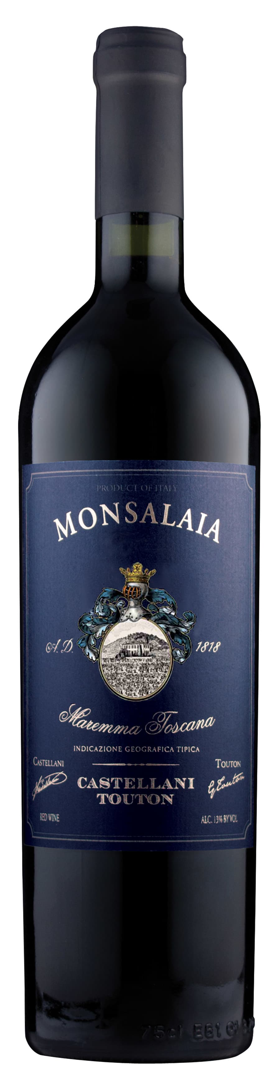 "Castellani Monsalaia Maremma Toscana 2021 Red Wine - Italy"