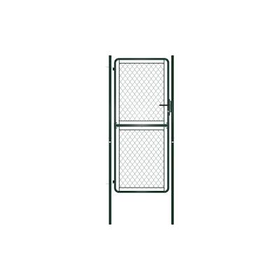 vidaXL Gartentor Stahl 100×175 cm Grün Image