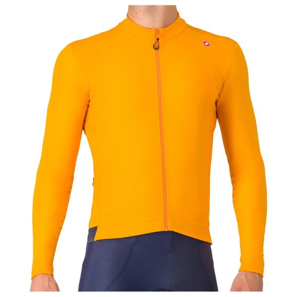 Castelli - Espresso Thermal Jersey - Radtrikot Gr M orange