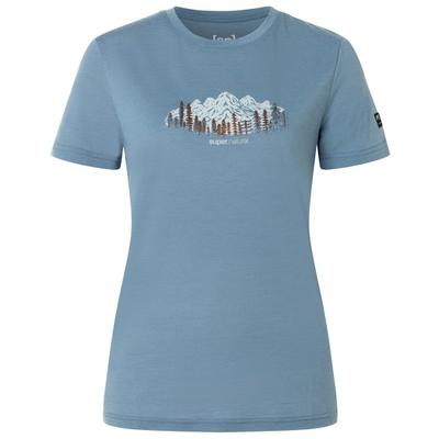 super.natural - Women's Canadian Woods Tee - Merinoshirt Gr XS flint stone / copper Image