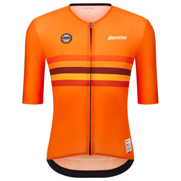 Santini - UCI World Champion Jersey - Radtrikot Gr M orange
