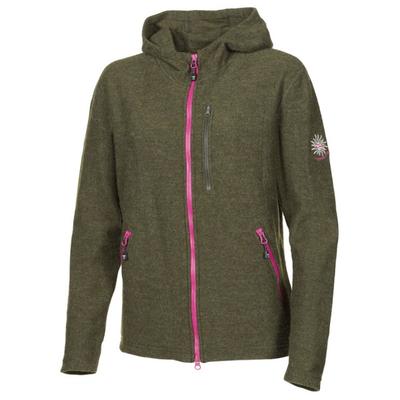 Ivanhoe of Sweden - Women's Tara Hood - Wolljacke Gr 40 oliv Image
