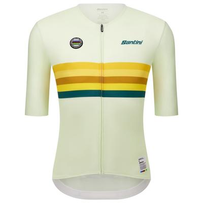 Santini - UCI World Champion Jersey - Radtrikot Gr XL beige Image