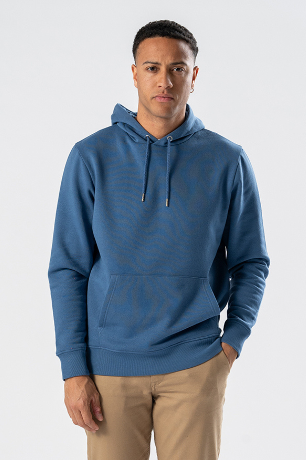Sweatshirt-Kapuzenpullover – Staubblau Image