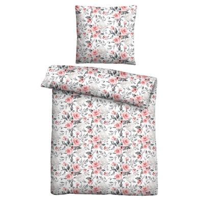 Castell Nicki Bettwäsche Rosen altrosa, 1x 155x220 cm + 1x 80x80 cm Image