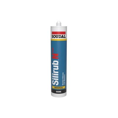 Bausilikon Silirub n 12,5E 300mL schwarz 120715 - Soudal Image