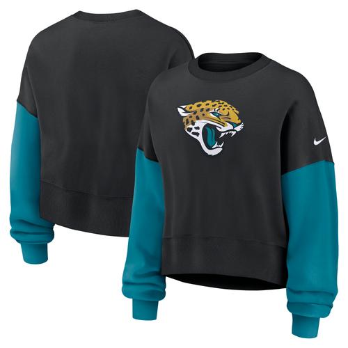 Jacksonville Jaguars Nike Oversized Crew Fleece - Womens