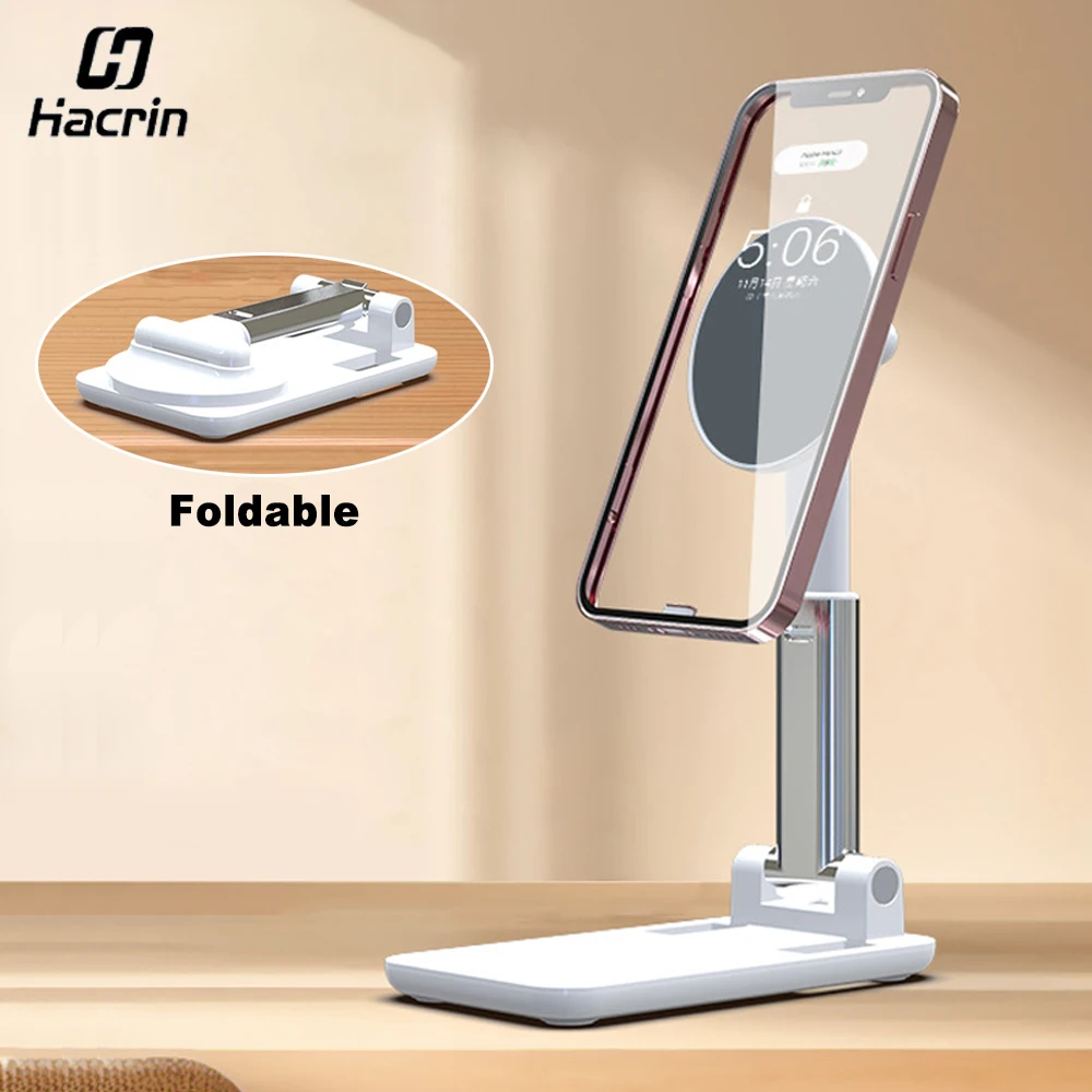 Support de téléphone magnétique support de bureau pliable Portable pour téléphone Portable support de téléphone Portable réglable en hauteur pour iPhone Samsung
