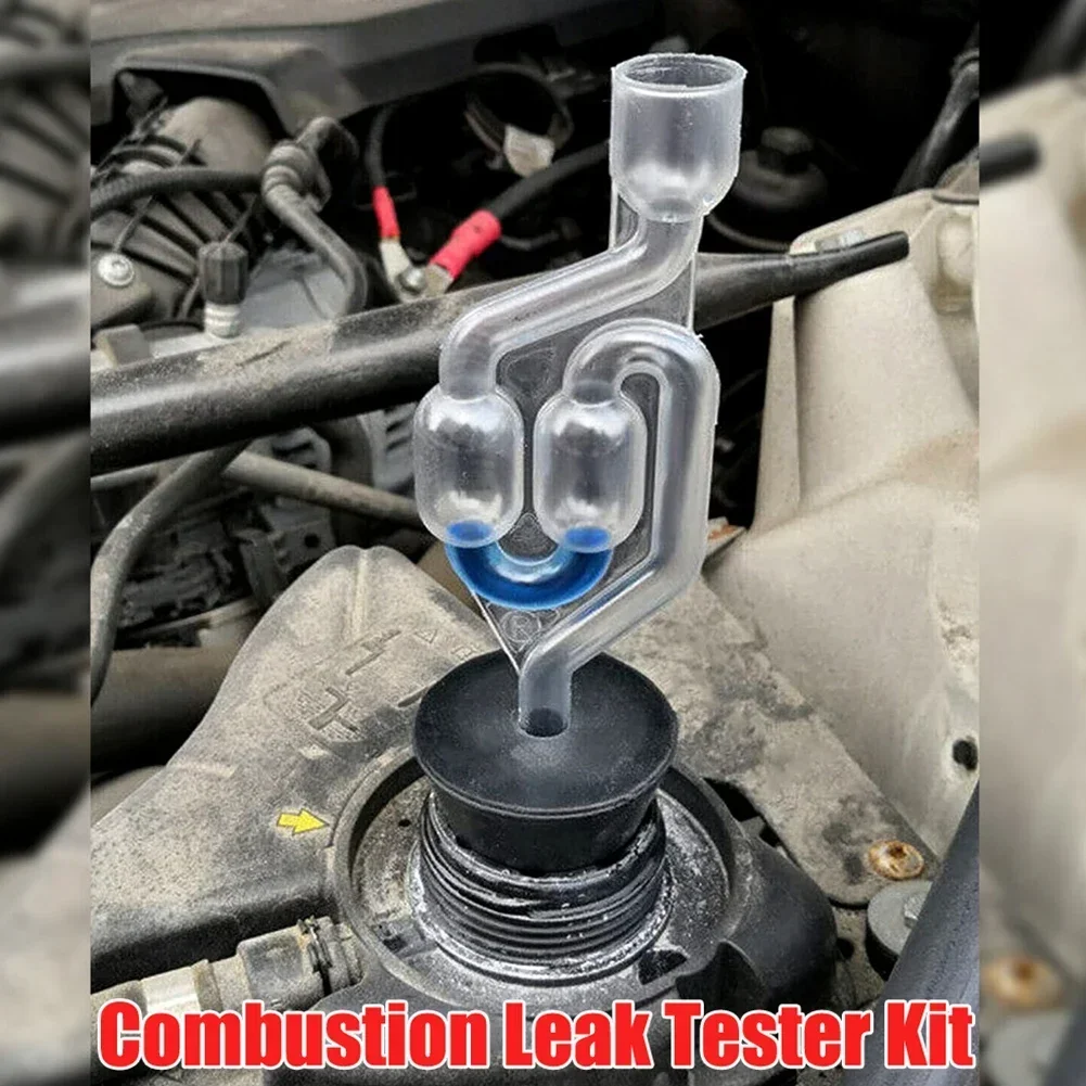 Testeur de Fuite de Combustion pour Moteur de Voiture Diesel, Outil de Diagnostic Rapide, Détecteur de Joint de Tête, Or des Émirats aniques Unis, 30ml, 1 Pièce