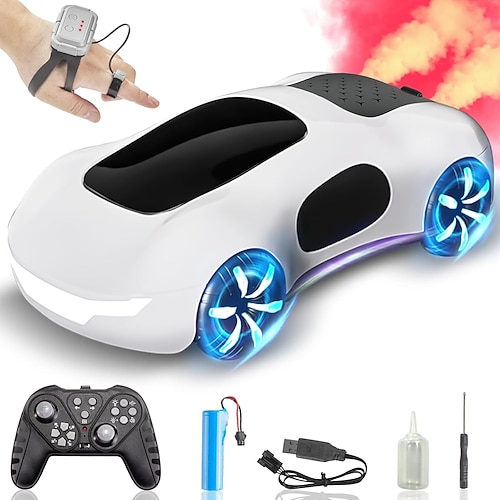RC-Driftauto, ferngesteuerte Autos für Erwachsene 1/14 2,4 GHz Gesten-Drift-Stuntautos RC-Autos Dual-Spray RC-Driftauto Hochgeschwindigkeits-Drift-Ferngesteuerte Autos für Erwachsene, Jungen, Mädchen,