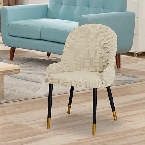 fünf horizontale und fünf vertikale ovale Stuhlhussen Image