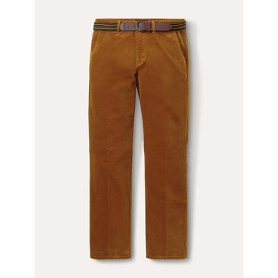 Walbusch Herren Gürtel-Cord Chino Gelb Image