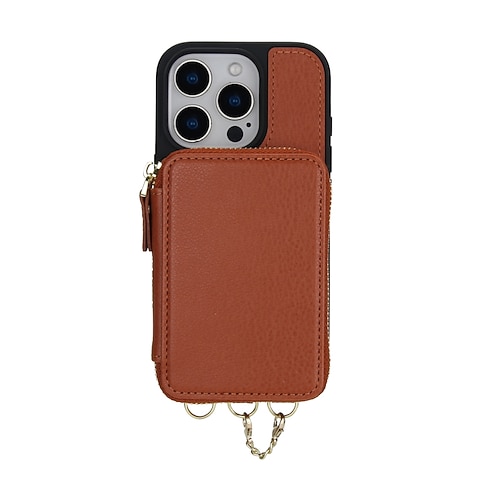 Handy Hülle Handyhüllen Für iPhone 17 Pro Max 17 Air 16 15 14 Pro Max Plus 16e 13 Pro Max Rückseite Magnetisch mit Trageriemen Kartenfach Retro TPU PU-Leder Image