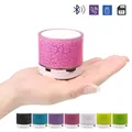 Mini altoparlante Bluetooth portatile universale Altoparlanti sound box wireless Supporto LED colorato Scheda SD TF Subwoofer MP3 stereo USB