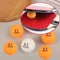 10Pcs 3 Star V40+ New Material ABS Plastic Ping Pong Balls Table Tennis Balls Table Profession Table Tennis Training Balls
