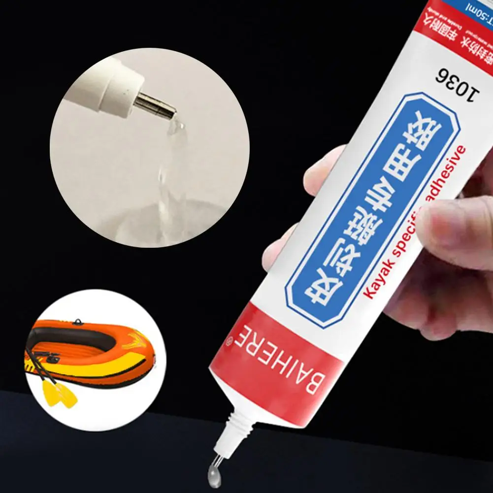 PVC Klebstoff Schlauchboot Reparatur Kleber SUP Reparatur Kleber Rohre Schlauchboot Paddle Board Kajak Rohr Reparatur Kleber 30/50ML Image