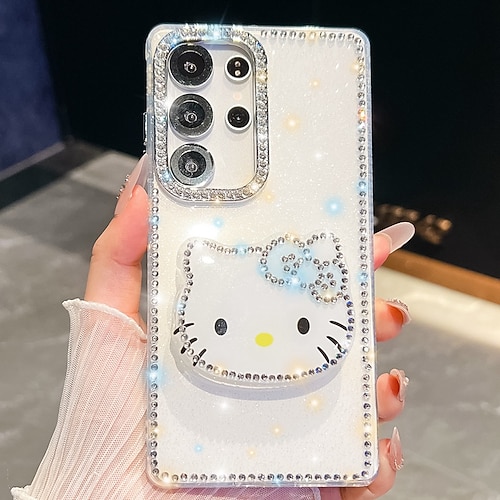 Handy Hülle Handyhüllen Für Samsung Galaxy S26 Ultra Plus S25 S24 Ultra Plus S23 S24 FE A16 A55 5G A35 5G A15 Rückseite Ständer Stoßfest Cartoon Silikon Image