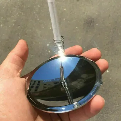 Camping Solar Funken Feuerzeuge Tragbare Solar Flamme Starter Camping Solar Zigarette Feuerzeuge Für Wandern Rucksackreisen Bester Service