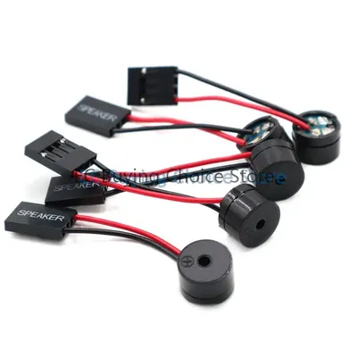 100 stücke/10 stücke Mini Stecker Lautsprecher Motherboard Sounder Summer Bord Beep Alarm Lautsprecher Für PC Interanal BIOS Computer onboard Fall Image