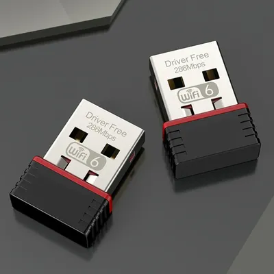 Wireless USB Driver Free USB Network Adapter AX Protocol Wireless Network Card 2.4GHz High Speed USB for Desktop Computer