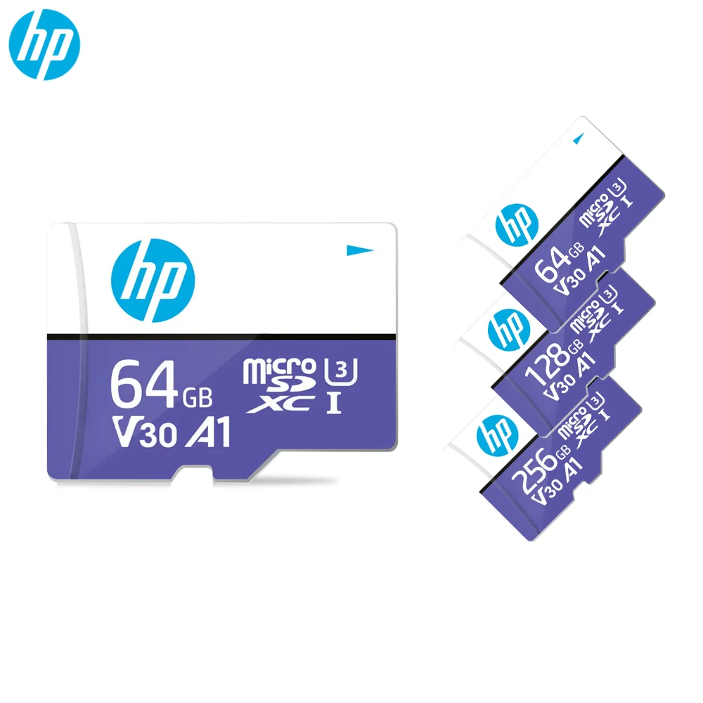Original HP Speicherkarte 256 GB 128 GB 64 GB TF Micro SD-Karte Klasse 10 UHS-1 Flash-Karte Speicher Microsd für Smartphone PC Image