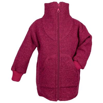 Reiff - Kid's Troyer-Jacke Claas - Wolljacke Gr 86/92 rot Image
