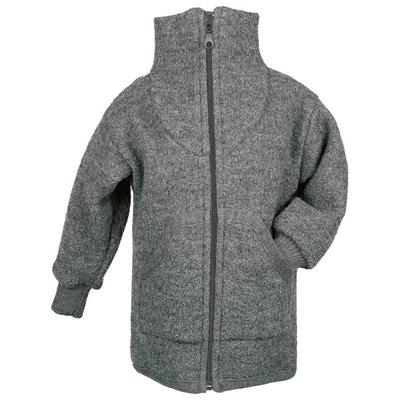 Reiff - Kid's Troyer-Jacke Claas - Wolljacke Gr 128 grau Image