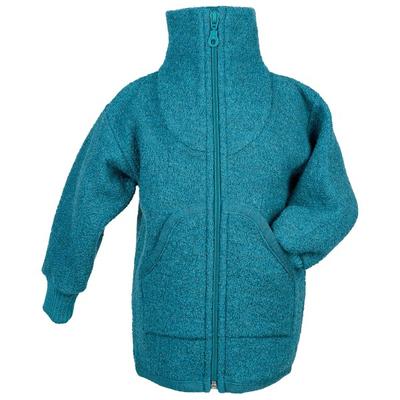 Reiff - Kid's Troyer-Jacke Claas - Wolljacke Gr 98/104 türkis Image