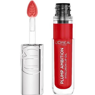 L’Oréal Paris Plump Ambition Hyaluron Lip Oil 380 Rouge in Love 5 ml Coral Damen Image