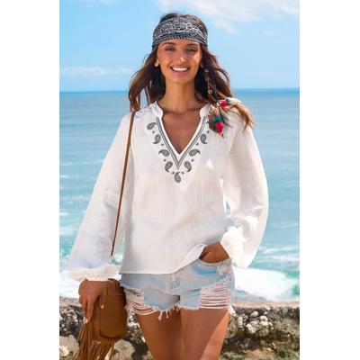 Just My Nature White Top