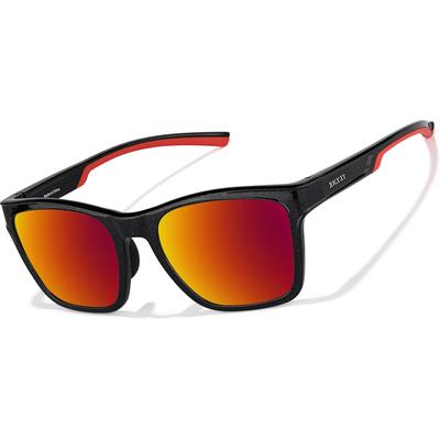 Zenni Square Glasses Black Plastic Full Rim Frame