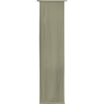 Schiebegardine WIRTH "Umea" Gr. 2, grau (dunkelgrau), B:60cm H:175cm, Jacquard, Polyester, Gardinen Image