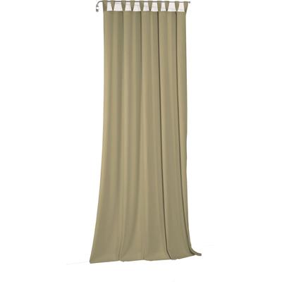 Vorhang WIRTH "Newbury", braun (schlamm), B:130cm H:355cm, Baumwolle, Polyester, Gardinen, nach Maß Image