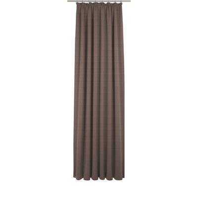 Vorhang WIRTH "Torbole", orange (terra), B:132cm H:405cm, Baumwolle, Polyester, Gardinen, nach Maß Image