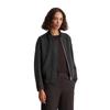 Outdoorjacke MARC O'POLO "aus Wolle-Mix", Damen, Gr. 34, night grau melange, Obermaterial: 50% Wolle (Schafwolle), 45% Polyester, 2% Lyocell, 2% Polyamid, 1% Polyacryl, unifarben, casual, relaxed fit, Langarm, Jacken