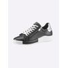 Sneaker ANDREA CONTI, Damen, Gr. 42, schwarz, Leder, Rindsleder, Glattleder, sportlich, Schuhe