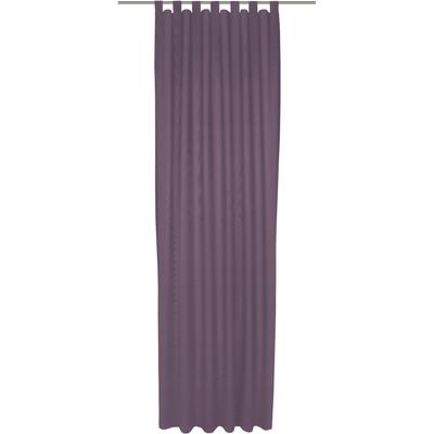 Vorhang ADAM "Uni Collection", lila (aubergine), B:142cm H:185cm, Baumwolle (Bio-Baumwolle), Gardinen, nach Maß Image